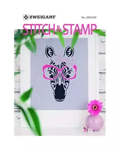 Zweigart pattern book 104 / 310 stitch and stamp - cross stitch 48 pages - Picture 1 of 1