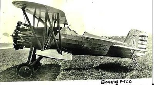 WWII U.S.ARMY BOEING P-12 A (AC29-355) BIPLANE AIRPLANE B&W 5 X 7 PHOTOGRAPH - Picture 1 of 1