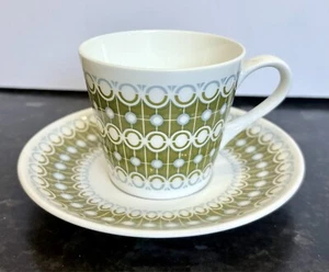 Vintage Retro 1970s Tuscan & Royal Tuscan Cadenza Tea cup & Saucer - Picture 1 of 5