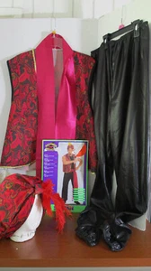 Disfraz de Halloween SULTÁN Rubíes Completo ~ Para Hombre Talla Estándar - Imagen 1 de 10