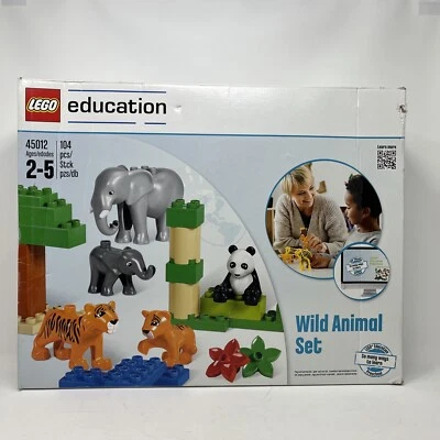 LEGO Education Wild Animals DUPLO Set 45012 Educational Package Damage NEW - Image 1 of 4