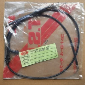 58300-29300 new TSK brand complete throttle cable for SUZUKI TS185B/C, 1977/78. - Picture 1 of 4