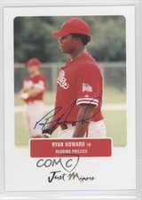 2004 Just Minors Just Prospects Auto Ryan Howard #41 Auto