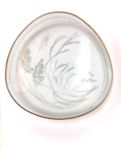 Glasschale geschliffen Glas Schüssel Schale 50er Durchmesser 25cm #SO77 - Bild 1 von 3