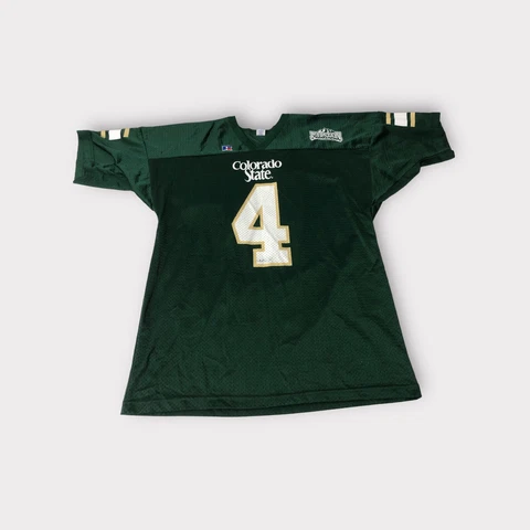 Green Russell Athletic Colorado State Rams Football Jersey Men's XL Cover