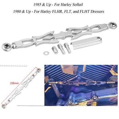 Chrome Shift Linkage Shifter Lever For Harley Road King Street Tri Glide Softail - Изображение 1 из 4