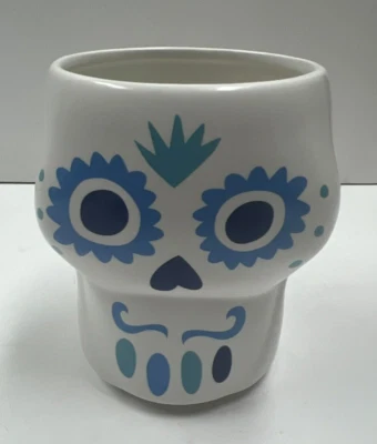 Don Julio Tequila Special Edition Skull Mug Dia De Los Muertos, By Claudio Limón - Image 1 of 4