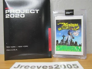 Topps PROJECT 2020 #77 ICHIRO SUZUKI by King Saladeen - 2001 #726 -  w/ Box - Picture 1 of 3