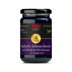 Fruchtaufstriche Schwarzwald Faller Schwarzkirschen Konfitüre Kirschwasser 330g