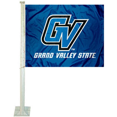 Grand Valley State Lakers Car Auto Window Flag Cover