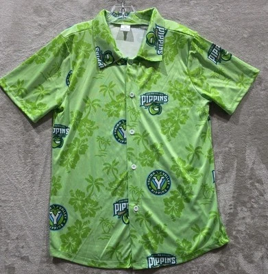 Yakima Valley Pippins Baseball Hawaiian Shirt Medium Palm Springs of  Washington - Image 1 of 4