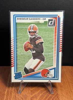 2025 Panini Donruss - Rated Rookie Shedeur Sanders #306 (RC) Base - FAST SHIP - Image 1 of 2