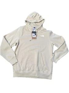 The North Face Hoodie Mens Medium Gravel TNF White Novelty Graphic Pullover - Picture 1 of 8