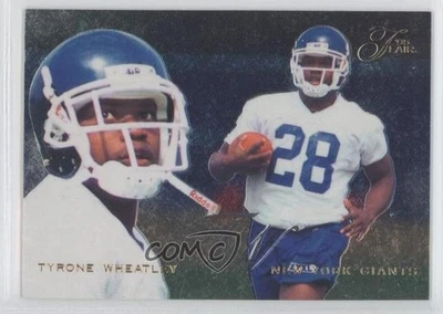 1995 Flair Tyrone Wheatley #141 Rookie RC - Image 1 of 2