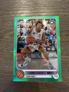 2022-23 Topps Chrome NBL #80 Biwali Bayles Green Refractor #/99 - Picture 1 of 2