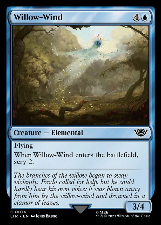 x1 Willow-Wind - Lord of the Rings - NM - MTG - Image 1 of 1