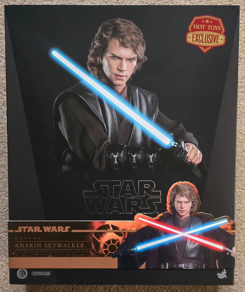 Hot Toys DX34AE Anakin Skywalker Star Wars Revenge Of The Sith Artisan Edition - Image 1 of 4