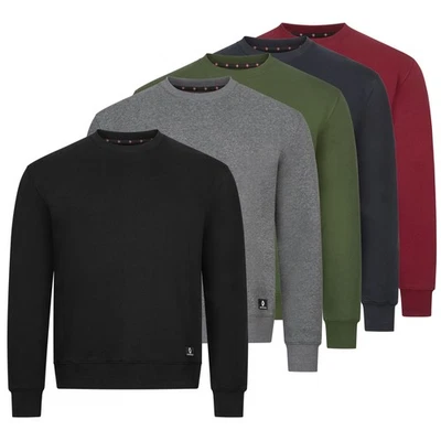 Höhenhorn Wallster Herren Sweatshirt mit Rundhals Pullover Baumwolle - Bild 1 von 4