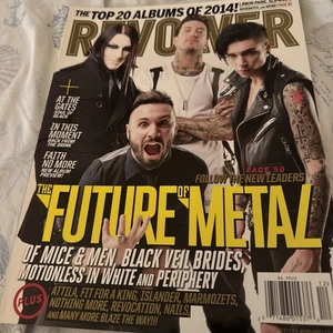 Revolver Magazine Motionless In White Black Veil Brides Periphery  2014 - Imagen 1 de 1
