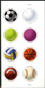 SC# 5203-10 - 2015 - First-Class Forever Stamp - Have a Ball! - PB of 8 - Picture 1 of 1