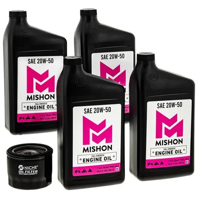 Kit de cambio de aceite de motor MISHON para BMW K1300S motocicleta 20W-40 2014 Foto 1 de 4