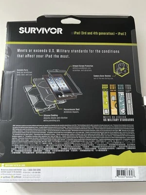 GRIFFIN Survivor, All Terrain Case for Apple iPad 2nd, 3rd and 4th Generation - Image 1 of 2