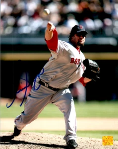 Eric Gagne signiert 8x10 Foto Auto Boston Red Sox DCI Authentifizierung MLB - Bild 1 von 2