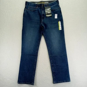 Lee Extreme Motion MVP Relaxed Straight Jean Mens 36x32 Blue Cotton Blend New - Picture 1 of 9