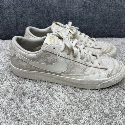 Nike Blazer Bajo 77 SE Margarita Jacquard Sésamo Zapatos DR9955-100 Mujer Talla 11 Foto 1 de 4