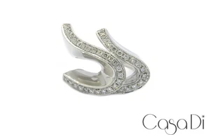 Design Ring 40 Brillanten 0,53ct 750 18K Weißgold Größe 51 - Bild 1 von 5