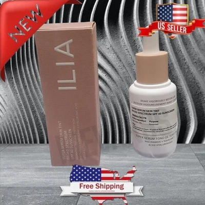 ILIA Super Serum Skin Tint SPF 40, Balos ST 3 Shade. Exp 07/2028 - Image 1 of 4