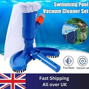 Swimming Pool Jet Vacuum Cleaner hoover suction Cleaning Pond Tool - Picture 1 of 8
