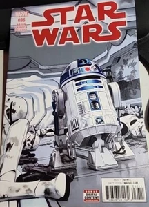 STAR WARS #036 - Nice Artoo cover A (Marvel 2015) M/NM! - Picture 1 of 2