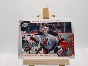2008-09 Upper Deck MVP Magnificent 7's Martin Brodeur #M7-MB