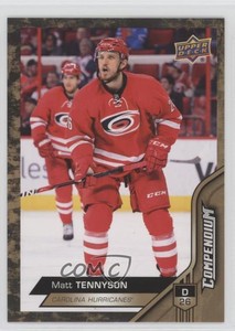 2016-17 Upper Deck Compendium Gold Matt Tennyson #646