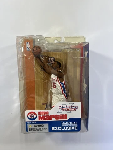 McFARLANE SPORTS PICKS NBA HARDWOOD CLASSICS NETS KENYON MARTIN NATIONAL EXCL Cover