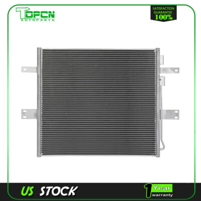 New Replacement Aluminum AC Condenser for 2003 2004 2005-2009 Dodge Ram 2500 Foto 1 de 4