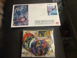 VINTAGE MARVEL X-MEN STORM MONGOLIAN FIRST DAY ISSUE STAMP & ENVELOPE 06/20/1995 - Picture 1 of 7