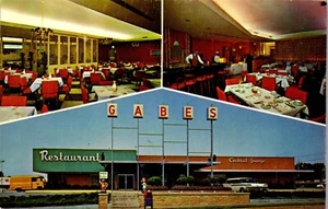 Vintage Postcard Gabe's' Restaurant Owensboro Retro Sign Kentucky KY - Picture 1 of 3
