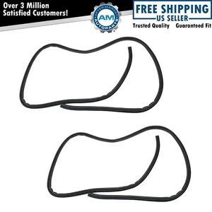 Rubber Door Weatherstrip Seals Pair Set for Chevy GMC Tahoe Suburban Yukon - Picture 1 of 5