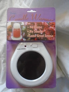 New in Package Electric Candle Jar Warmer 120V 60Hz 17W White 3.5" Base - Picture 1 of 3