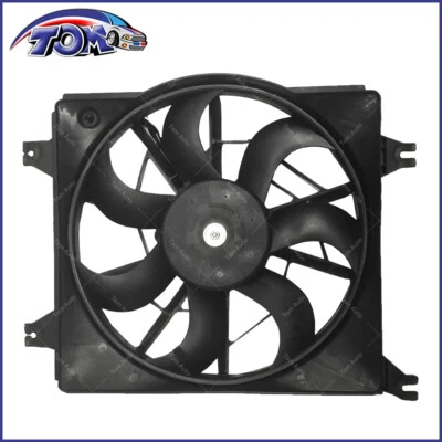 Brand New Radiator Cooling Fan Assembly For Hyundai Accent 1.5L 4 Cyl 1995-1999 - Image 1 of 4