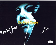 A Michael Lerner signed 8x10 Photo HALLOWEEN 6 The Curse of Michael Myers JSA