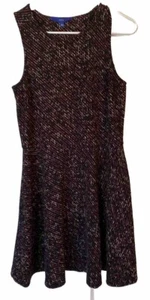 Apt 9 Womens Dress Medium 8-10 Shift Sleeveless Draped neckline purple. New - Picture 1 of 6