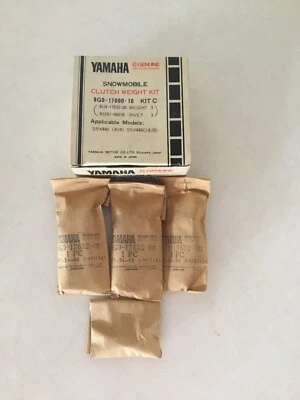 Nos Yamaha Srx 440 Clutch Weight Kit 8G9-17000-10 Foto 1 de 3