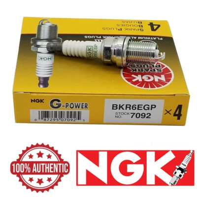 Juego de 4 bujías NGK "PLATINUM" para Audi A4 1997-2016 1.8T 2.0T Turbo Foto 1 de 3