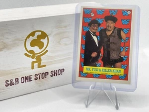 1987 Topps WWF Wrestling (WWE) - Mr. Fuji & Killer Khan - Sticker Card #14 - Bild 1 von 7