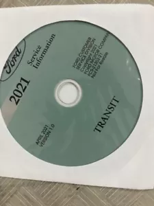 2021 Ford TRANSIT Service Shop Workshop Manual CD OEM - Picture 1 of 2