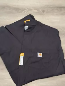 Carhartt Loose Fir Heavyweight Short Sleeve Model K87-M Pocket T Shirt Size 4xl - Picture 1 of 5