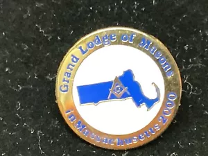 Gran Logia de Masón en Misa. Pin de solapa 2000  - Imagen 1 de 5